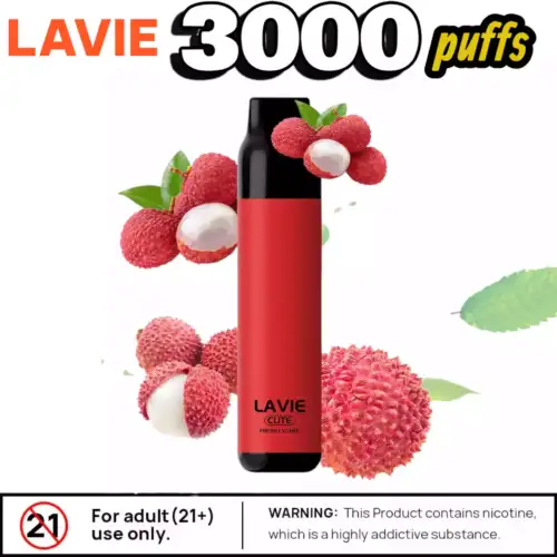 Lavie Cute 3000 Puffs Kompakte Vape mit 10,2 ml & 650 mAh